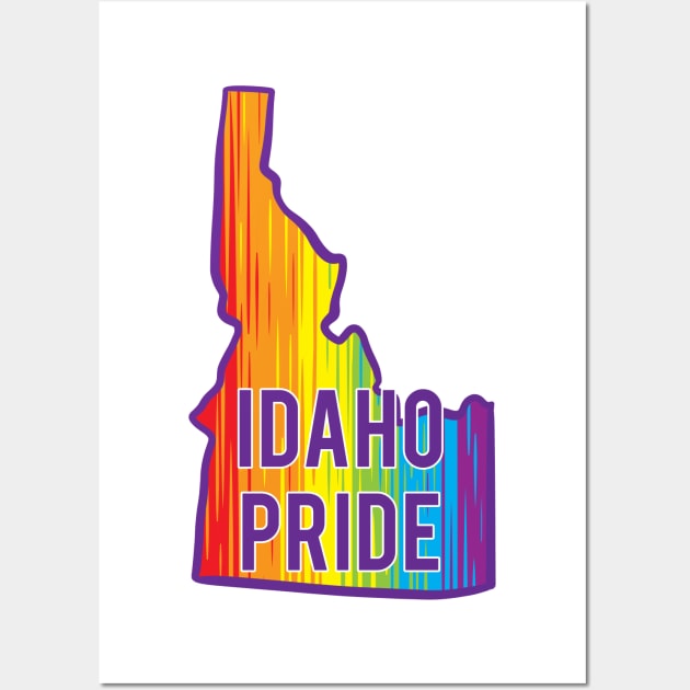 Idaho Pride Wall Art by Manfish Inc.